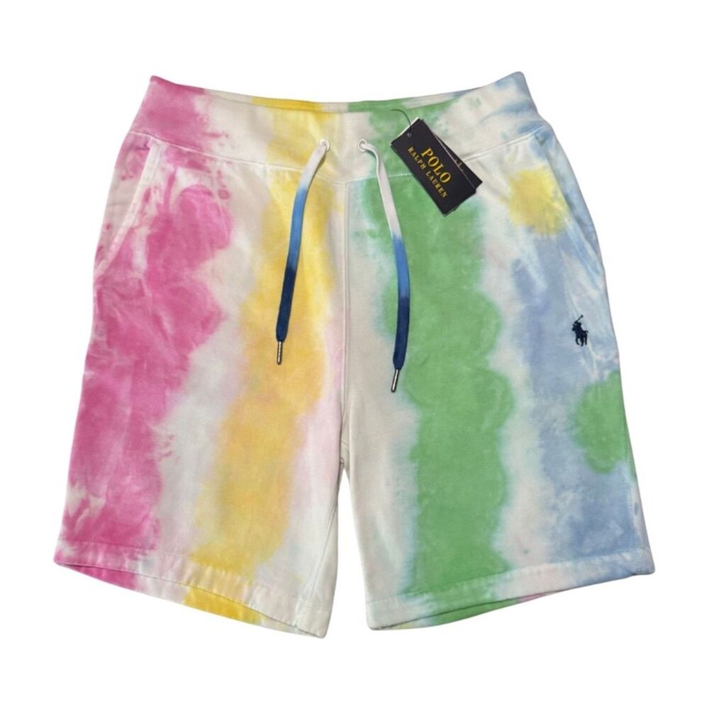 Polo Ralph Lauren Men's Tie-Dye Fleece Shorts — S